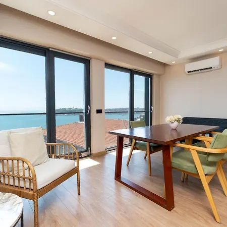Luxury 2-bedroom Bosphorus View With Private Parking Apartament *