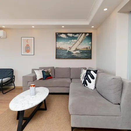 Luxury 2-bedroom Bosphorus View With Private Parking Lägenhet *