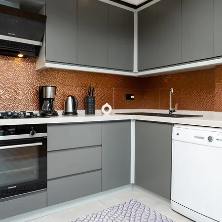 Luxury 2-bedroom Bosphorus View With Private Parking Lägenhet Istanbul