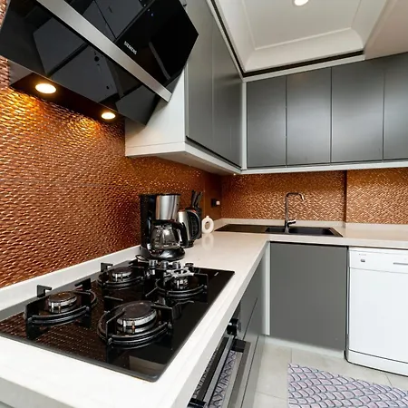 Luxury 2-bedroom Bosphorus View With Private Parking Lägenhet